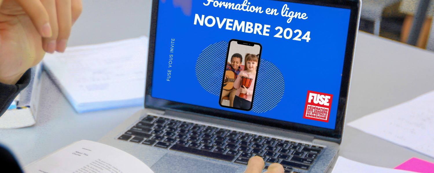 Formations FUSE de novembre : inscrivez-vous !